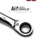 Non Stop Auto Tools 13mm Ultrafine 120Tooth Reversible Ratcheting Combination Wrench NS71013 - alternate 2